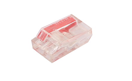 2 Pole Push In Wire Connector For Wring up to 2.5mm2