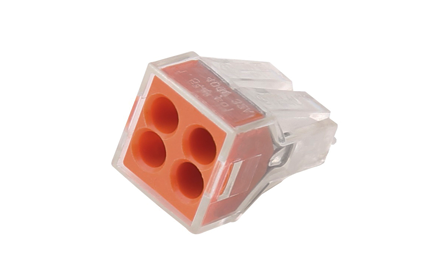Push Wire Connector for use in junction box