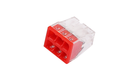 ROHS REACH 6 Pin Compact Push In Wire  Connector for 0.5-2.5mm2