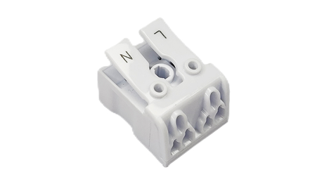 2 Pin Luminaire Connector with 450V 24A
