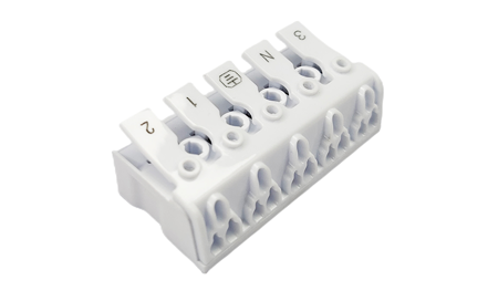 UL  5 Pin Luminaire Connector with 450V 24A