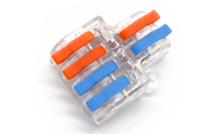 Transparent 2 to 4  Wire Splicing Connector